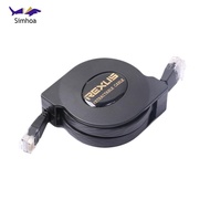 [Simhoa] Flat Ethernet CAT6 Network Cable Patch RJ45 for Smart TV// 3.3ft 1m