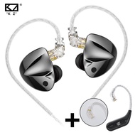 KZ D-Fi HiFi Bass Music Earphones Add KZ AZ09 HD Module C Pin Bluetooth 5.4 Dual Channel Monitor Cab