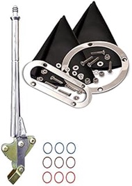 American Shifter 491268 Shifter Kit (6" 700R4 E Brake Cable Trim Kit Dipstick For EC1FB)