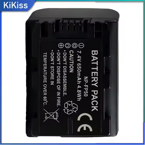 Camera Battery 650Mah For Sony NP-FP30 NP-FP50 NP-FP60 NP-FP70 NP-FP71 NP-FP90 Dcr-SX40 Sx40r SX41 H