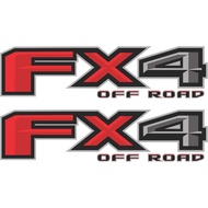 GOLD HOOK FX4 Off Road Decals Compatible with Ford F-150 F-250 F-350 Super Duty - Premium Series Met