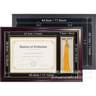 Tassel 11x17 and Decorative Painting Photo Frame Cross-Border Frame Certificate Frame Phnom Penh Cer