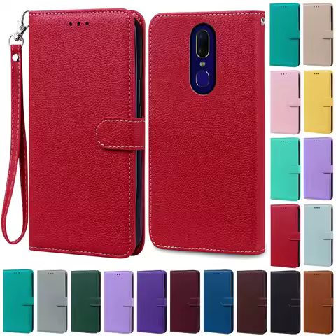 For OPPO F11 Case OPPO F11 Pro Case Soft Silicone Book Cover For OPPO F11 Pro Case Wallet Flip Leath