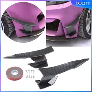 [dolity] Exterior Front Lip Spoiler Carbon Fiber Universal Body Bumper Kit Protector for BMW F80 M3 
