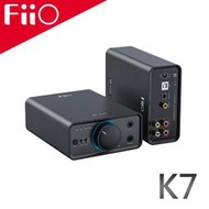 志達電子 FiiO K7 桌上型耳機功率擴大機 雙DAC晶片/兩檔增益選擇/支援USB、光纖、同軸