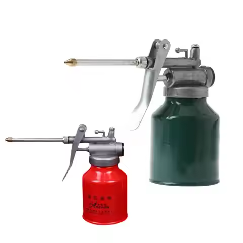 250ml Universal Car High Pressure Pump Oiler Oil Can for Metal for Lubricants 8.5 Ounces Oil Spray C