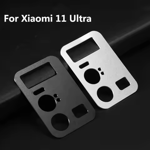 For Xiaomi Mi 11 Pro Ultra Camera Lens Aluminum Metal Sheet Cover Lens Screen Protector for Xiaomi M