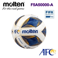 Molten AFC F5V5000-A Football Size 5 FIFA Quality Pro Match Ball Bola Sepak and Molten Needle