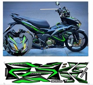 Tem Rời Winner X V3 V4 mẫu Chữ X nhãn dán cao cấp chất liệu in 3 lớp PPF kháng nước không phai màu l