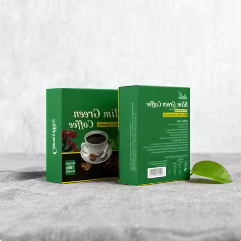 1/2/3 Natural Premium Safe Slim Green Fit Coffee Shake Box Women's/Men's Weight Loss Fast Sliming Ho
