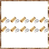 (TIPM) 10Pcs Car Oil Filters for X5 X6 3 5 7-Series E90 E92 E93 E91 3.0L 2008-2013 11427808443 Spare