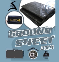 ✅(พร้อมส่งทุกวัน) Ground Sheet 3x4 M. สนามเดินป่า แผ่นปูรองกางเต้นท์