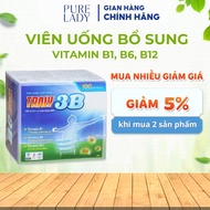 Traly 3B Vitamin B Supplement Pills, Enhance Nerve Health