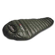 Down Sleeping Bag for Camping Ultralight Adult Sleeping Bag Waterproof and Warm 20D Nylon 1000g Duck