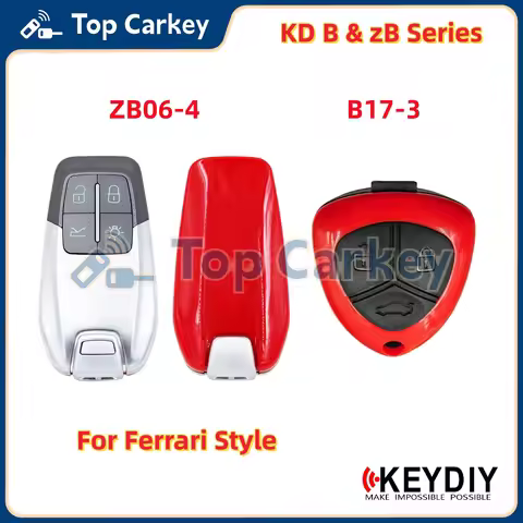 KEYDIY KD B17-3 ZB06-4 Universal Remote Key for Ferrari Style for KD900 URG200 KD-X2 KD-MAX