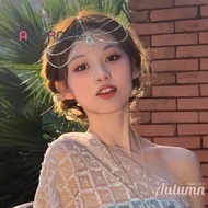 YADORNOS Headchain Headpiece Mahkota Rantai Kepala Rambut bohemian tari india belly dance gipsy