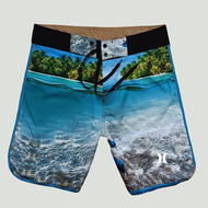 Hurley Men’s BoardShorts Bermuda Shorts  Waterproof 4-Way Elasticity Bermuda Short Fitness Gym Sport Shorts Quick Dry Beach Surf Pants