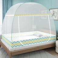免安裝雙人雙門蒙古包蚊帳1.5米1.8m宿舍單門0.9m全底單人床蚊帳  露天市集  全台最大的網路購物市集