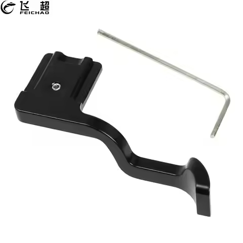 Mini Hot Shoe Cover Metal Camera Plate Hand Thumb Up Grip for Fujifilm Fuji XT-10 XT10 XT20 XT-20 XT