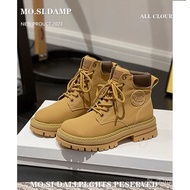 Bumblebee Dr. Martens Boots Women2023Spring and Autumn New Platform Short Boots British Style Can't Break Worker Boots M