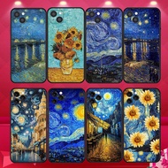 soft black TPU iPhone 5S 6s 6 7 8 plus XR XS max van gogh1 phone case