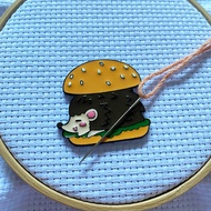 Cartoon Pattern Needle Minder Needle Nanny Magnet for Cross Stitch Needlework