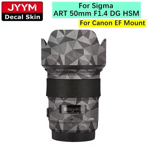 Lens Sticker For Sigma ART 50mm F1.4 DG HSM Decal Skin Vinyl Wrap Film Protector Coat 50 1.4 F/1.4 F