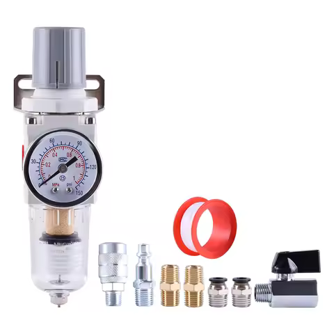 Pneumatic Filter Regulator Air Handling Pneumatic Valve Pressure Reducing Valves AW2000-02 AW2000-02