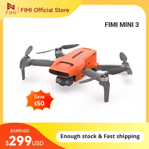 FIMI MINI 3 new drone 4K 60fps AI Super Night Video 9km range 3-axis Gimbal 249g Ultralight design s