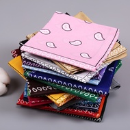 New 54x54cm Soft Bandana Scarf in Classic Paisley Print for Men and Women Sports Outdoor Accessories