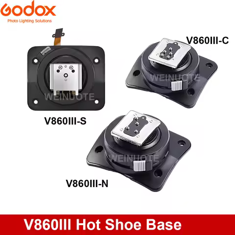 Godox Speedlite V860III Hot Shoe Adapter V860IIIC/S/F/N/O/P Flash Replace Accessories for canon niko
