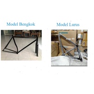 [-Free Ongkir-] Frame fixie sport, Frame + fork sepeda fixie costum