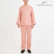 Gene Martino Baju Melayu Premium Dull Satin Classic Fit 777 - Bonny Peach 34
