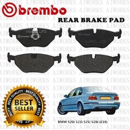 BREMBO BMW E39 520i 523i 525i 528i Front Rear Disc Brake Pad