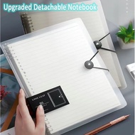 【 Local🔥Free Divider】60sheets Upgraded  Detachable NotebookA5/A5 Journal Notebook Hardcover/refillab