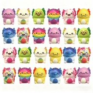 100PCS Mini Animal Slow Rise Squishy Toys - Memory Foam Party Favors, Fidgets, Prizes, OT (Random )