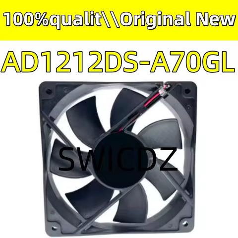 100% New Original ADDA AD1212DS-A70GL DC12V 0.13A 120*120*25MM 12CM ADDA 12025