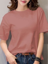 COMPORTABLE PLAIN TSHIRT FOR MEN/WOWEN WITH SIZE XS-XXL