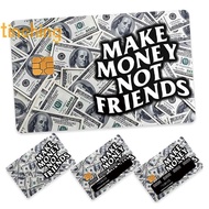 [TinCh-t] 4pcs Credit Card Stickers For Credit Card Skin Debit Card Sticker Personalized  Sticker Co