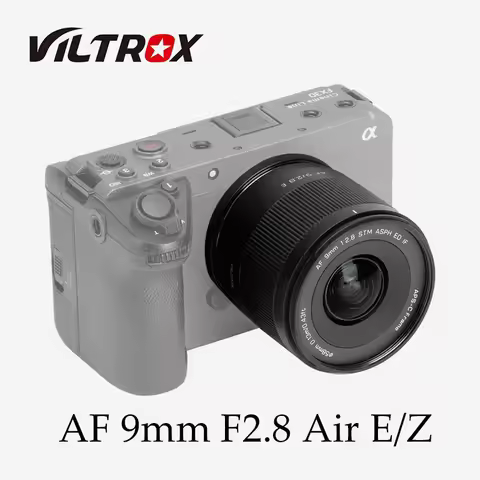 VILTROX AF 9mm F2.8 Air Lens APS-C Auto Focus Camera Lens for Sony E Fujifilm XF Nikon Z Mount Mirro