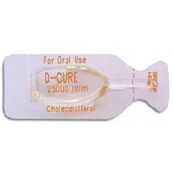 D CURE Vitamin D 25000IU / 25000iu    EXP=07/2024