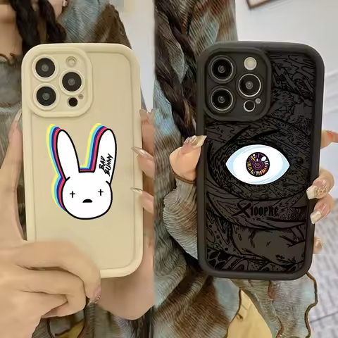 Bad Bunny X 100pre Bunny Phone Case for Huawei P40 P50 Mate 40 Nova 10 Honor 300 200 X7 X9 90 50 Mag