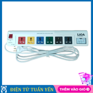 Ổ cắm LiOA 6OFSSW3-3 có đồng hồ đo Watt công suất 3300W - Hàng chính hãng