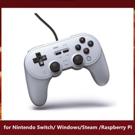 8BitDo | 8BitDo Pro 2 Wired Gamepad USB Controller for Nintendo Switch Windows Steam Raspberry Pi NS
