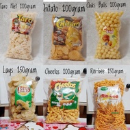 Best Seller Snack Kiloan Original Cheetos Lays Chitato Taro Cikiballs Rin-Bee Cheetos Net Doritos JE