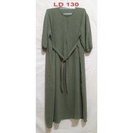 HIJAU Sage Green Dress/Gamis