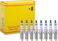 Jectam Automotive Replacement Spark Plugs LFR5AIX-11 8 Pack Iridium Spark Plugs 4469 LFR5AIX11 Compa