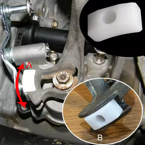 Manual Shift Rod Bushing Shifter Relay Lever Guide Sliding Shoe Footer For SEAT Leon Toledo 1M Arosa