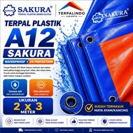 A12 Sakura Plastic Tarpaulin | Size 2x3 meters