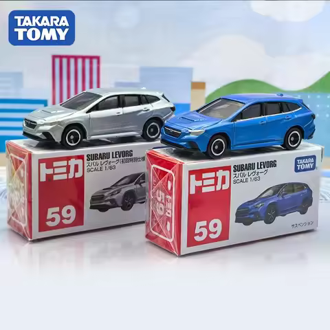 Takara Tomy Tomica No.59 Subaru Levorg Alloy Car Diecast Model Replica Series Children Gifts Boy Toy